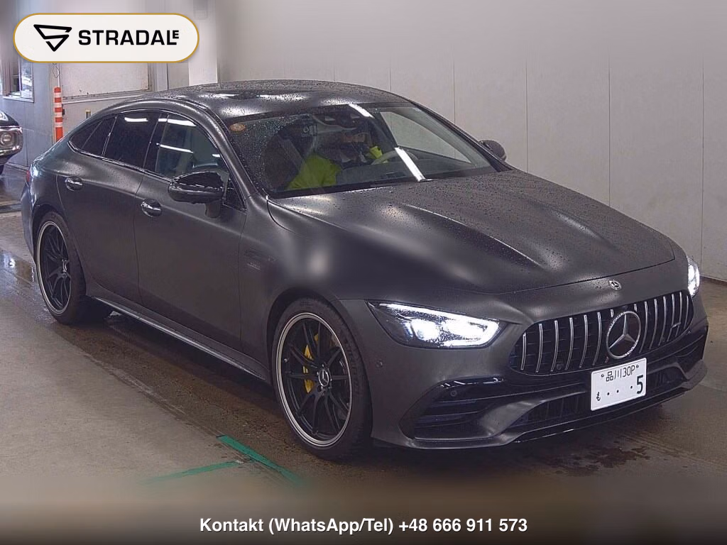MERCEDES AMG GT 5D 4WD 53 4MATIC PLUS ISG MODEL 2020, aukcja z Japonii, zdjęcie 1
