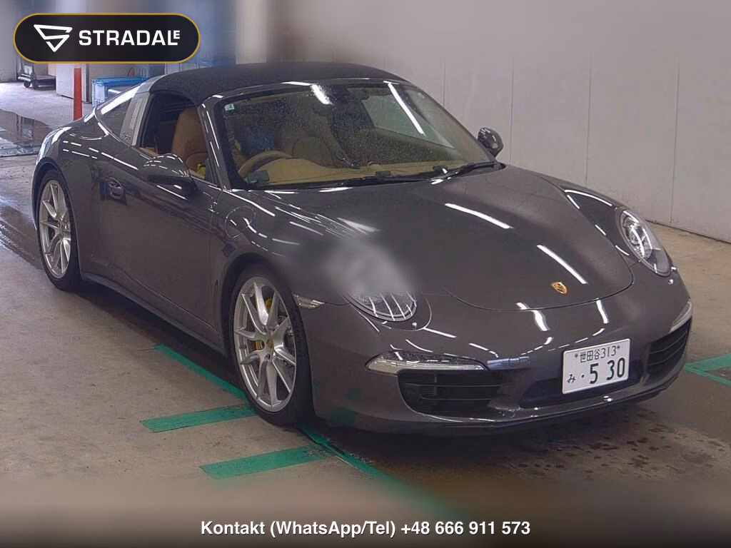 PORSCHE 911 OP 4WD 911 TARGA 4S 2015, aukcja z Japonii, zdjęcie 1