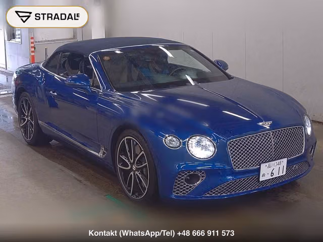 BENTLEY CONTINENTAL OP 4WD OTHERS 2019, samochód z aukcji Japonii