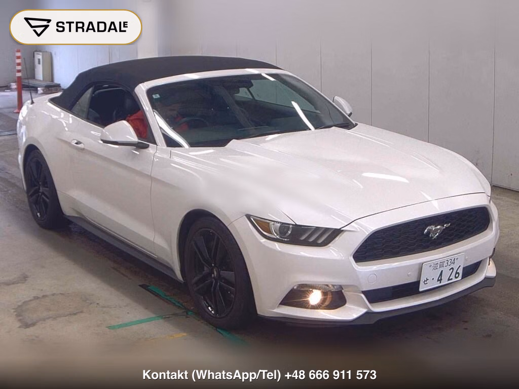 FORD MUSTANG OP ECO BOOST PREMIUM CONVERTIBLE 2022, aukcja z Japonii, zdjęcie 1