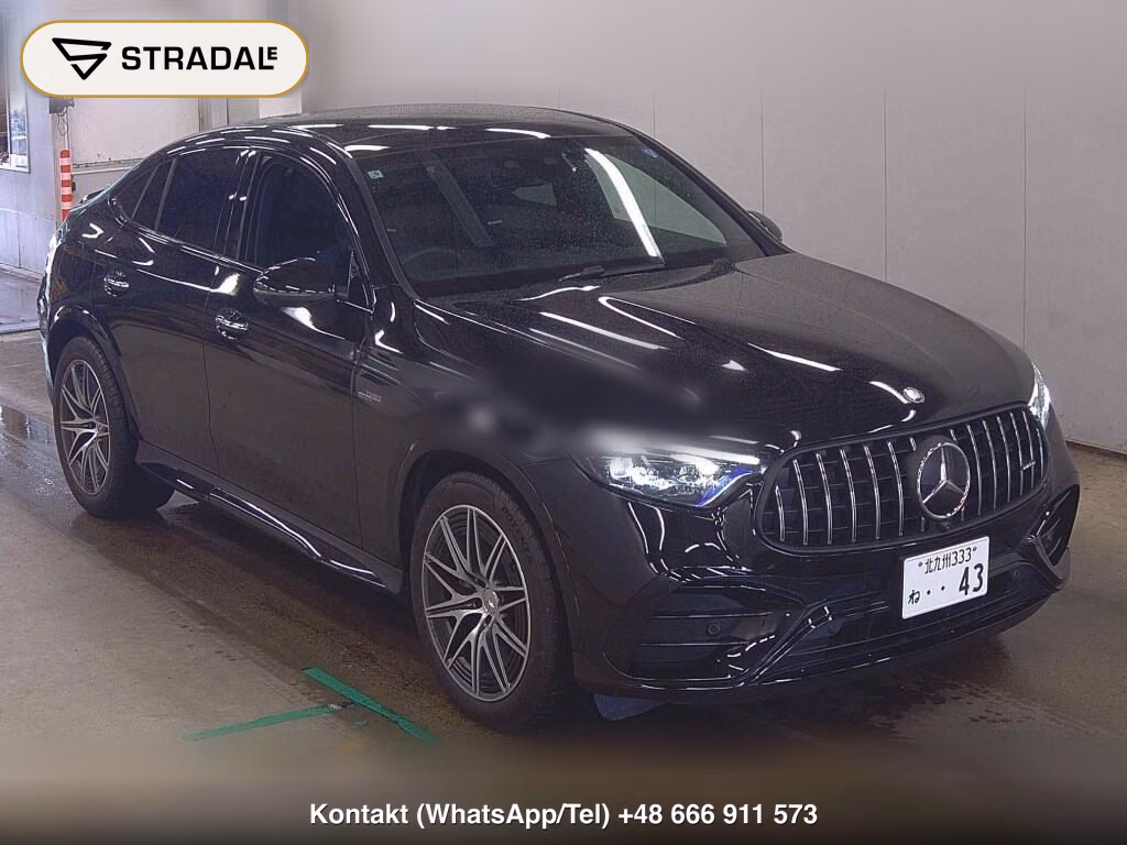 MERCEDES AMG GLC 4WD GLC43 4MATIC COUPE BSG MODEL 2025, aukcja z Japonii, zdjęcie 1