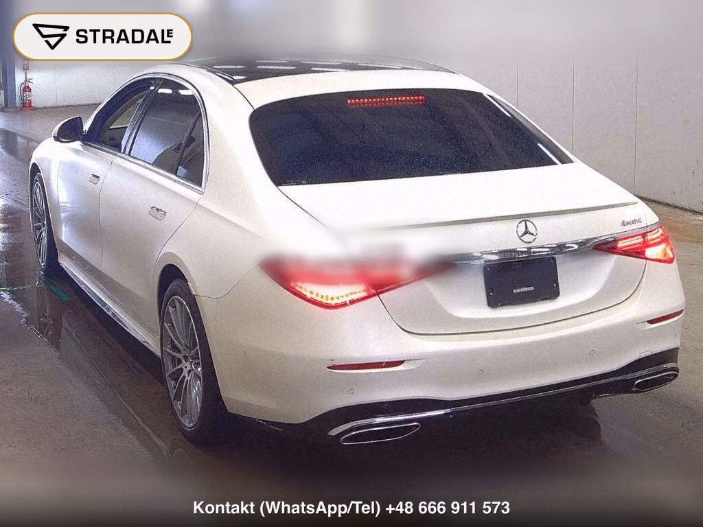 MERCEDES BENZ S-CLASS 4D 4WD S500 4MATIC LONG AMG LINE, miniaturka 3
