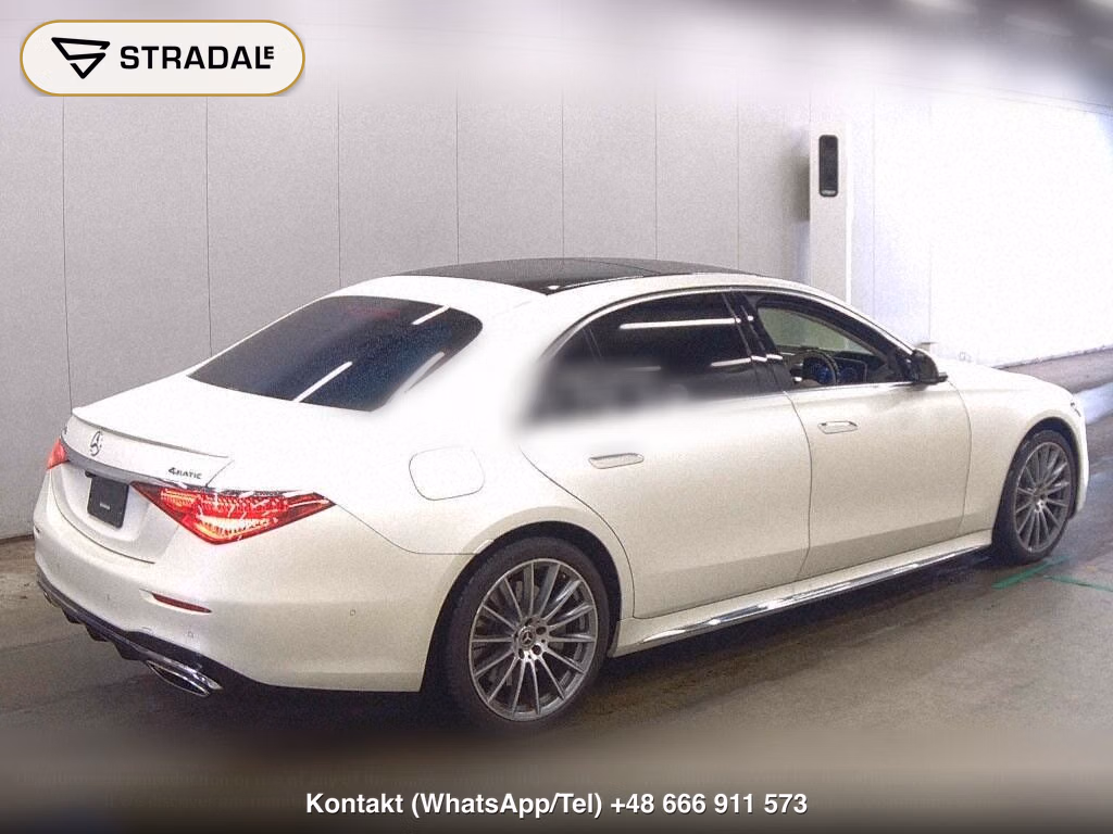 MERCEDES BENZ S-CLASS 4D 4WD S500 4MATIC LONG AMG LINE, miniaturka 6