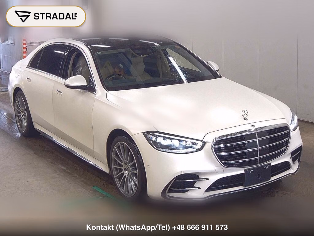 MERCEDES BENZ S-CLASS 4D 4WD S500 4MATIC LONG AMG LINE 2021, aukcja z Japonii, zdjęcie 1