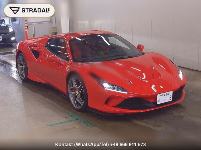FERRARI F8 SPIDER BASE GRADE 2022, samochód z aukcji Japonii