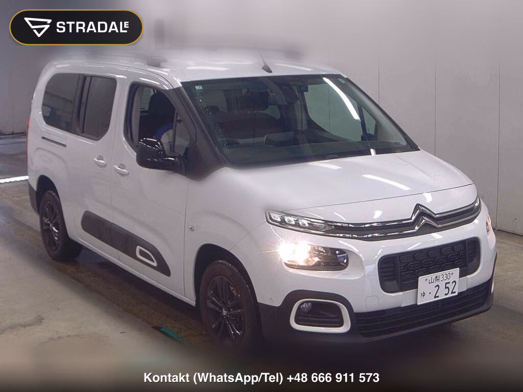 CITROEN BERLINGO LONG SHINE BLUE HDI 2023, aukcja z Japonii, zdjęcie 1