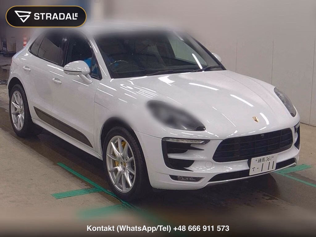 PORSCHE MACAN 4WD MACAN TURBO 2015, aukcja z Japonii, zdjęcie 1