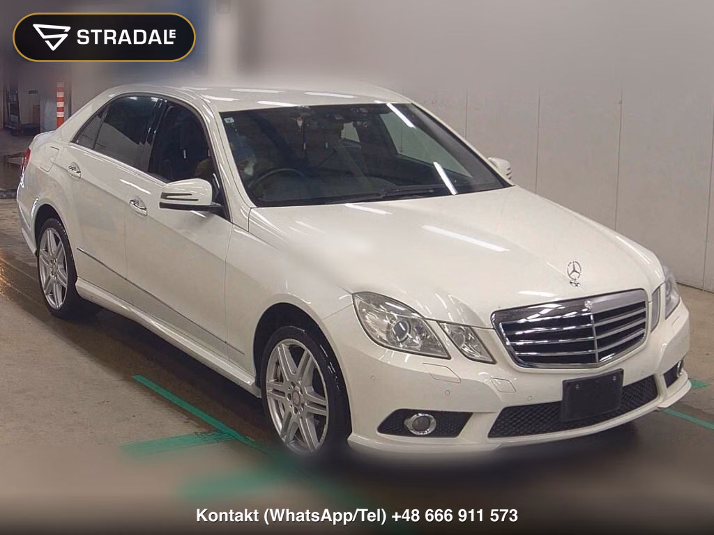 MERCEDES BENZ E-CLASS 4D E550 AVANTGARDE 2009, aukcja z Japonii, zdjęcie 1