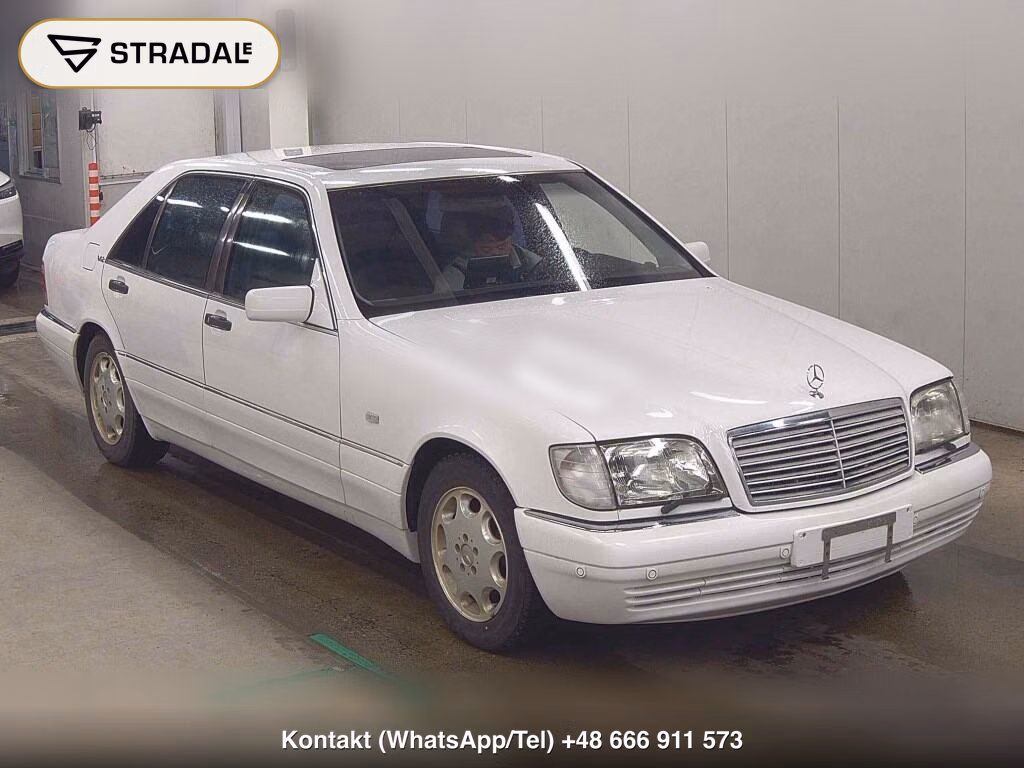 MERCEDES BENZ S-CLASS 4D S600L 1999, aukcja z Japonii, zdjęcie 1