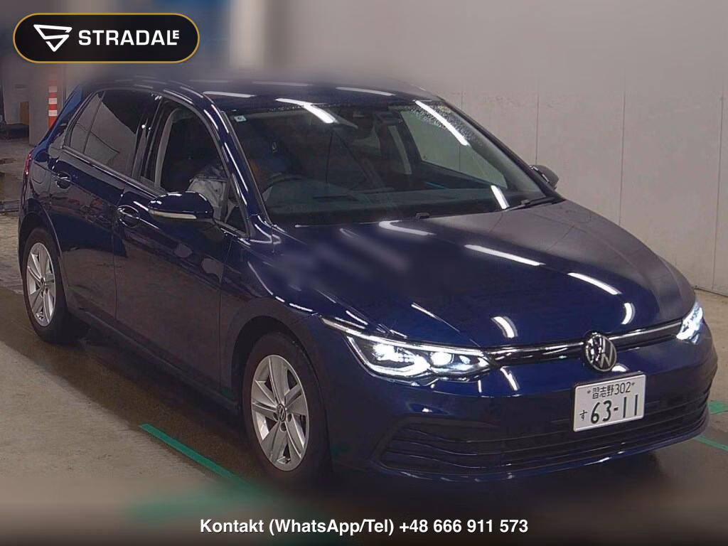 VOLKSWAGEN GOLF 5D ETSI ACTIVE 2022, aukcja z Japonii, zdjęcie 1