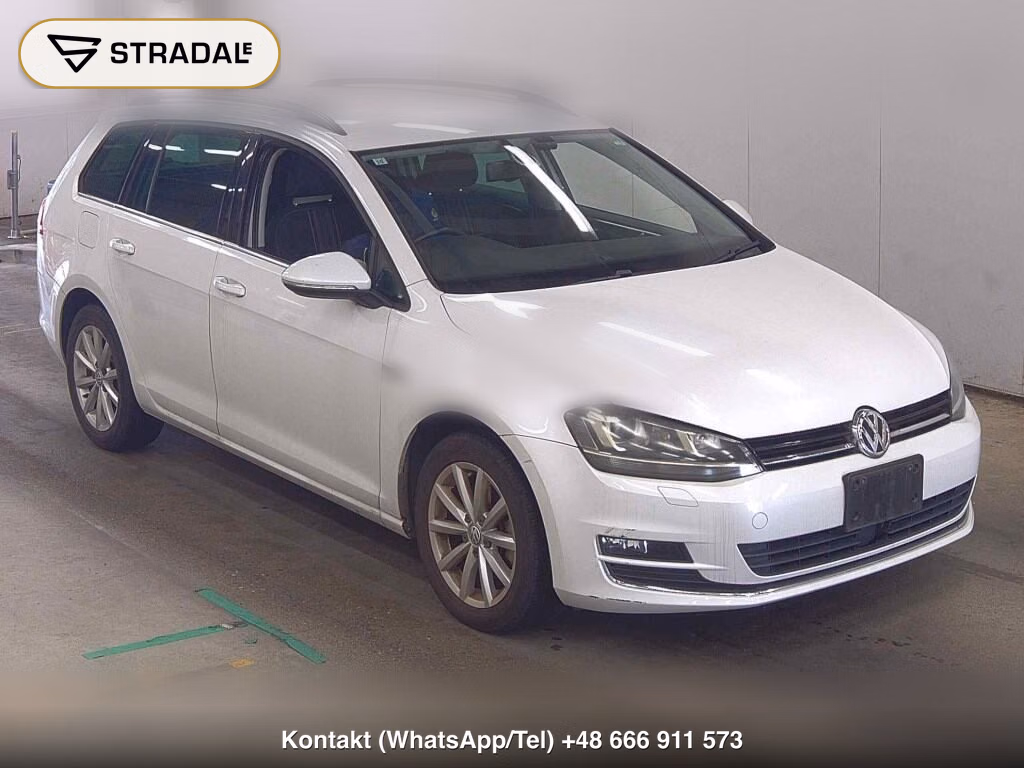 VOLKSWAGEN GOLF VARIANT LOUNGE 2015, aukcja z Japonii, zdjęcie 1
