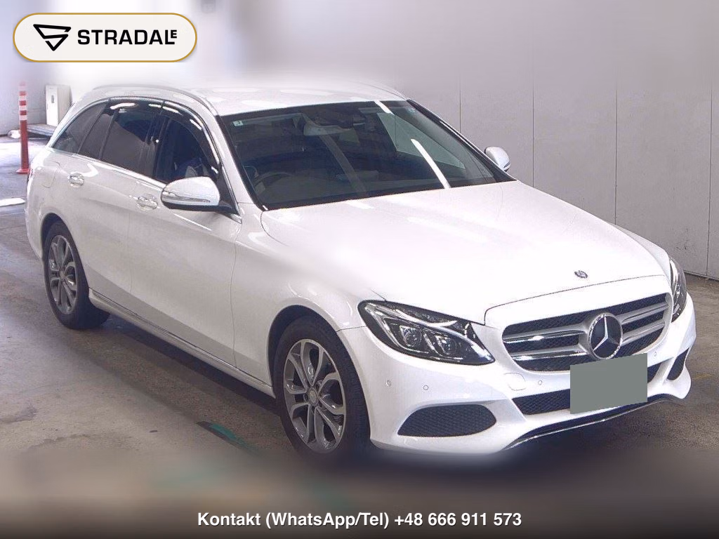 MERCEDES BENZ C-CLASS STATIONWAGON C200 STATIONWAGON AVANTGARDE 2015, aukcja z Japonii, zdjęcie 1