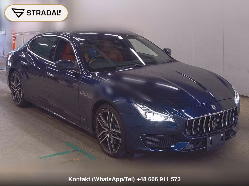 MASERATI QUATTROPORTE S GRANSPORT 2019, aukcja z Japonii, zdjęcie 1