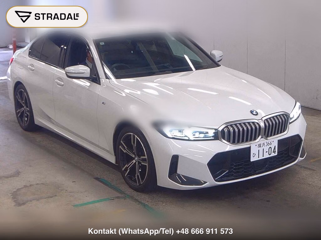 BMW 3 SERIES 4D 4WD 320D XDRIVE M SPORT 2022, aukcja z Japonii, zdjęcie 1