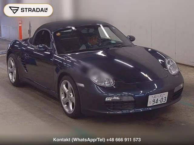 PORSCHE BOXSTER BOXSTER 2008, samochód z aukcji Japonii