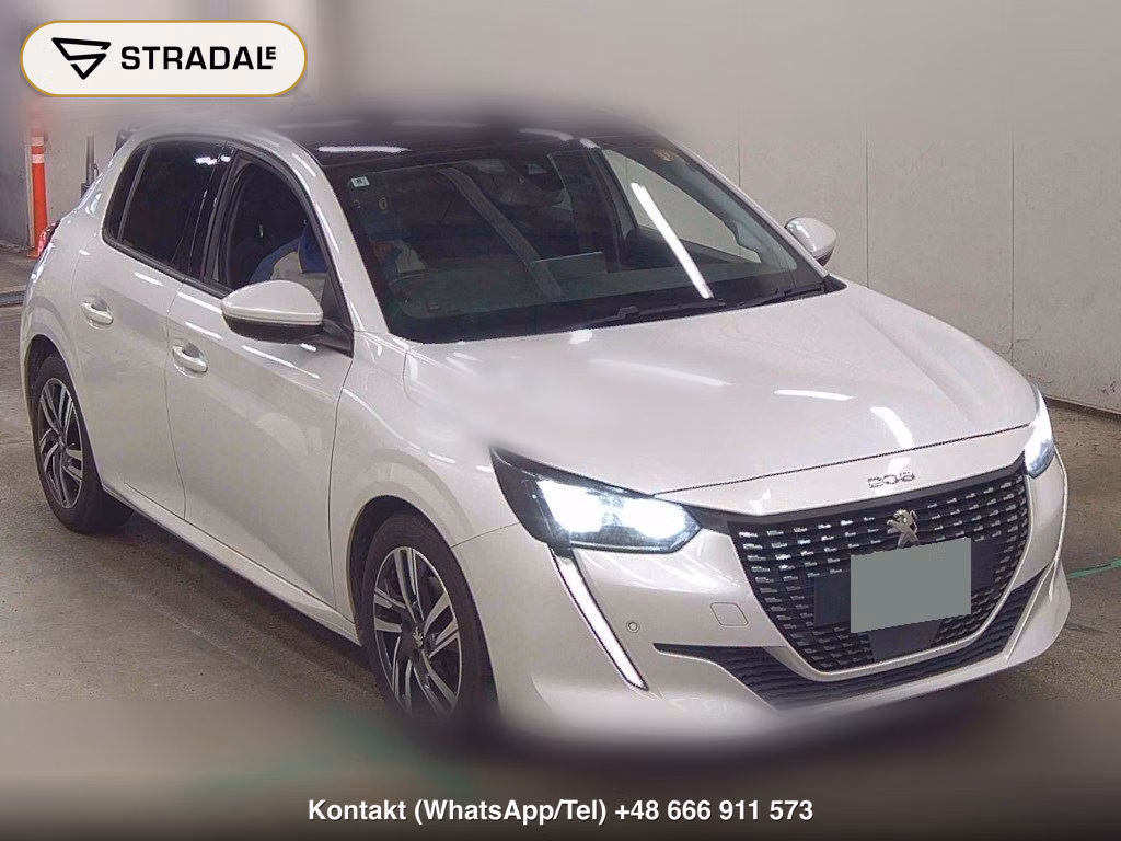 PEUGEOT 208 5D ALLURE 2020, aukcja z Japonii, zdjęcie 1