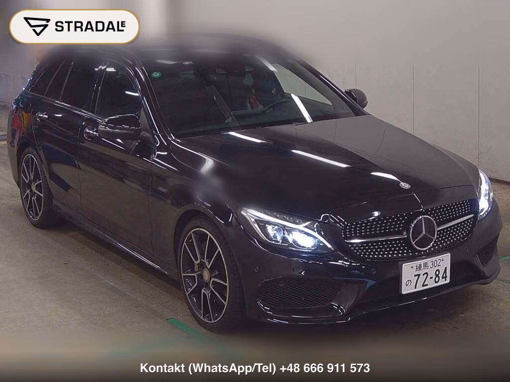 MERCEDES BENZ C-CLASS STATIONWAGON 4WD C450 AMG 4MATIC STATIONWAGON 2015, aukcja z Japonii, zdjęcie 1