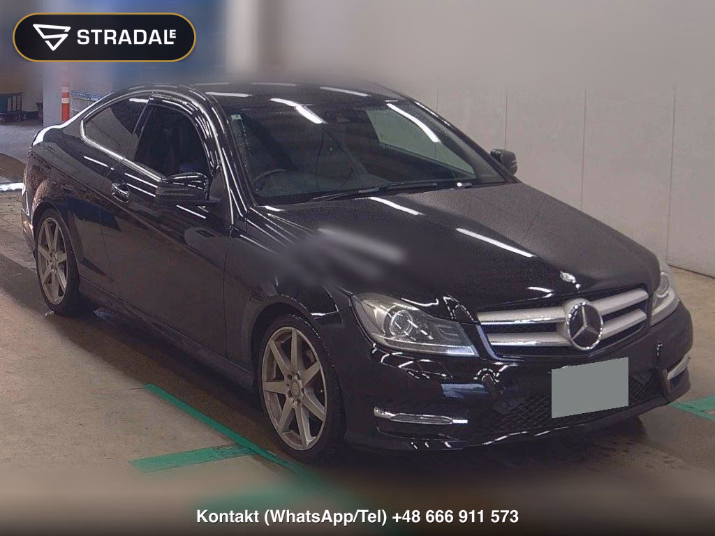 MERCEDES BENZ C-CLASS CP C180 COUPE 2015, aukcja z Japonii, zdjęcie 1