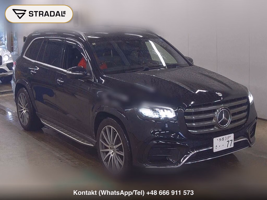 MERCEDES BENZ GLS 4WD GLS450D 4MATIC AMG LINE PACKAGE 2024, aukcja z Japonii, zdjęcie 1
