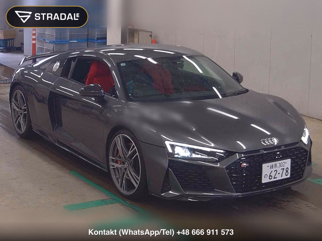AUDI R8 4WD V10 PARFORMANCE 5.2FSI QUATTRO S TRONIC 2021, aukcja z Japonii, zdjęcie 1