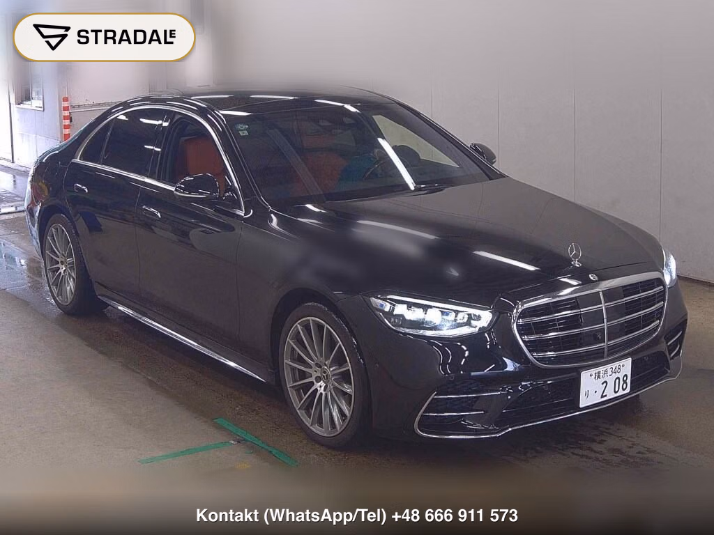 MERCEDES BENZ S-CLASS 4D 4WD S400D 4MATIC AMG LINE 2022, aukcja z Japonii, zdjęcie 1