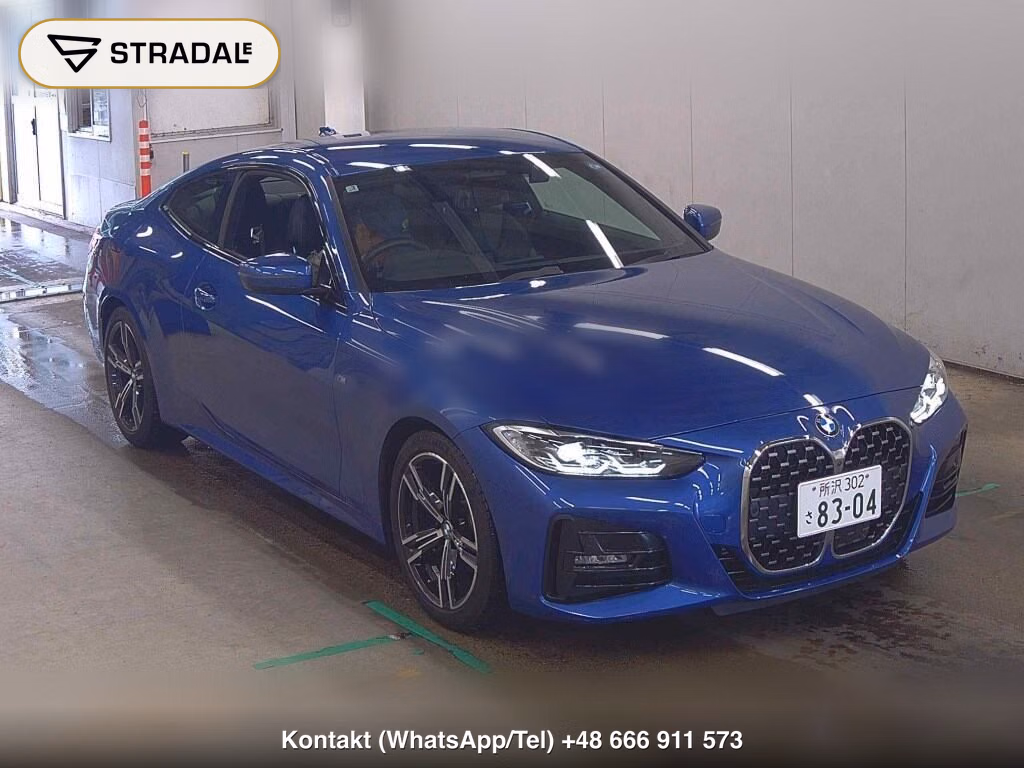 BMW 4 SERIES CP 420I COUPE M-SPORT 2021, aukcja z Japonii, zdjęcie 1