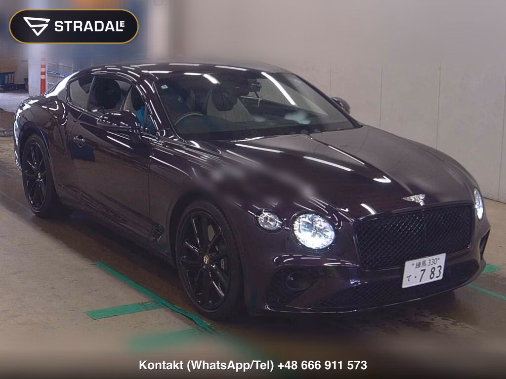 BENTLEY CONTINENTAL 2HT 4WD GT 2020, aukcja z Japonii, zdjęcie 1