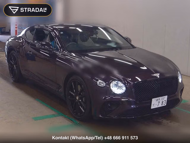 BENTLEY CONTINENTAL 2HT 4WD GT 2020, samochód z aukcji Japonii