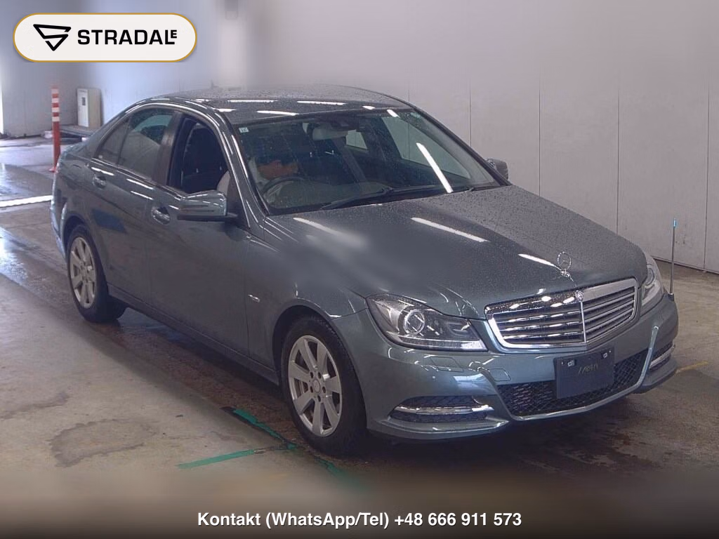 MERCEDES BENZ C-CLASS 4D C200 BLUEEFFICIENCY 2011, aukcja z Japonii, zdjęcie 1