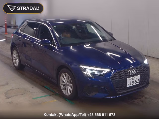 AUDI A3 5D SPORTBACK 30TFSI 2021, samochód z aukcji Japonii