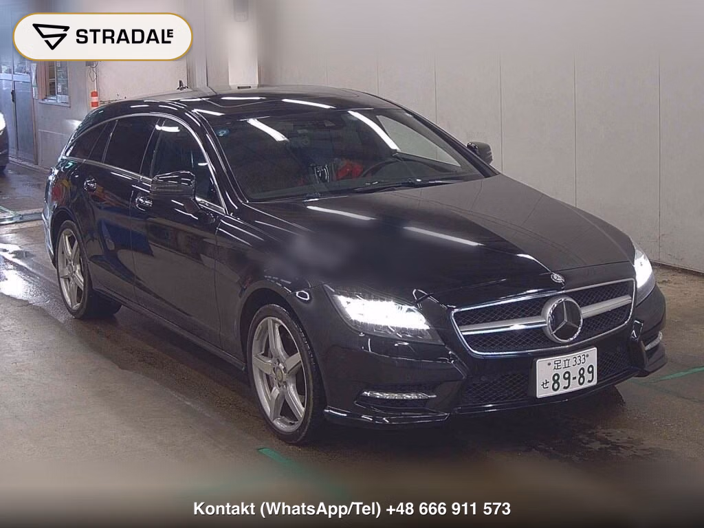 MERCEDES BENZ CLS-CLASS SHOOTING BRAKE 4WD CLS550 4MATIC BLUEEFFICIENCY SHOOTING B 2013, aukcja z Japonii, zdjęcie 1