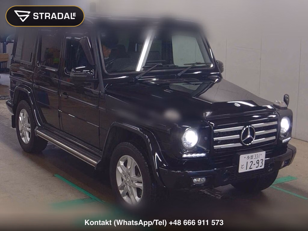 MERCEDES BENZ G-CLASS 5D 4WD G350 BLUETEC 2015, aukcja z Japonii, zdjęcie 1