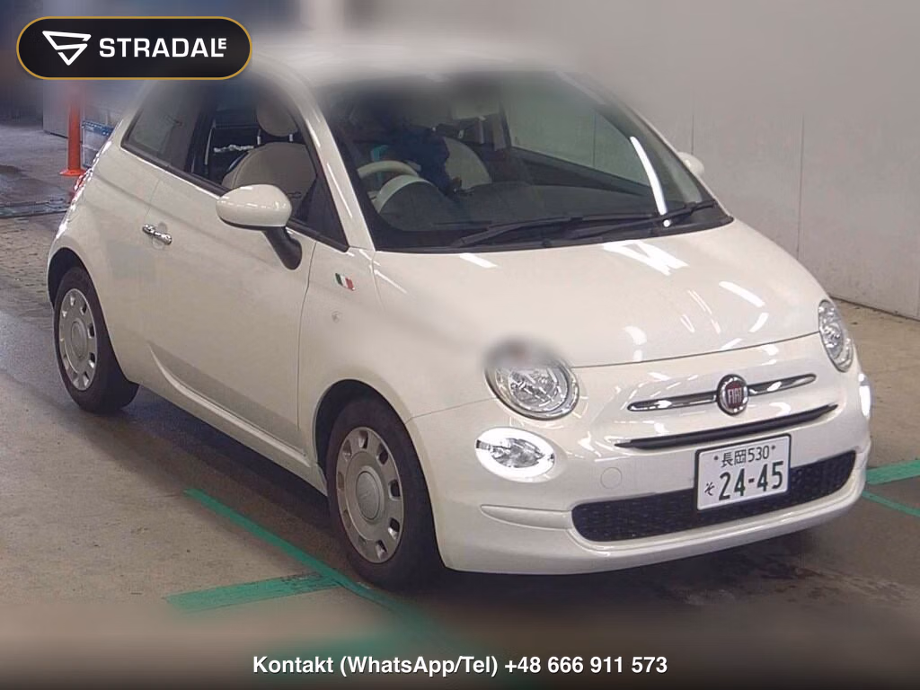 FIAT 500 1.2 POP 2020, aukcja z Japonii, zdjęcie 1