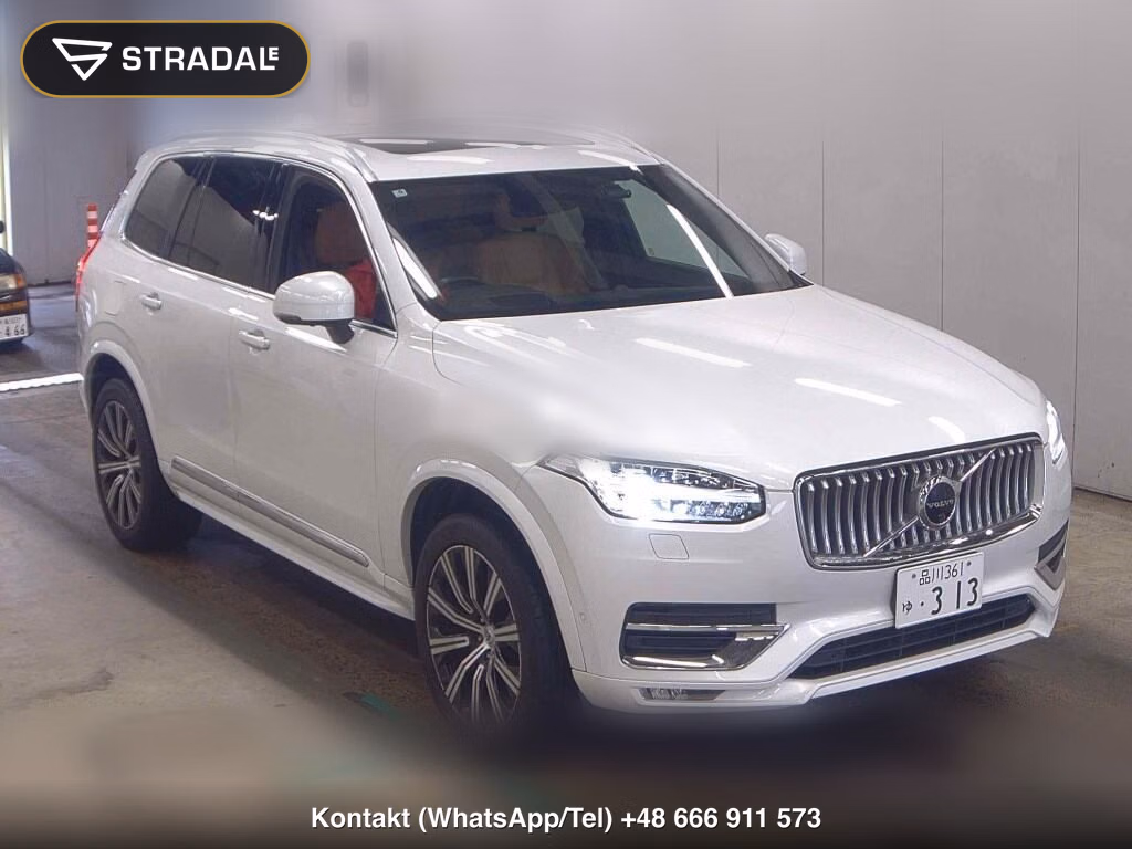 VOLVO XC90 4WD B6 AWD INSCRIPTION AIR SUSPENSION EQUIPP 2021, aukcja z Japonii, zdjęcie 1