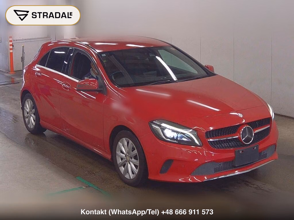 MERCEDES BENZ A-CLASS A180 2016, aukcja z Japonii, zdjęcie 1