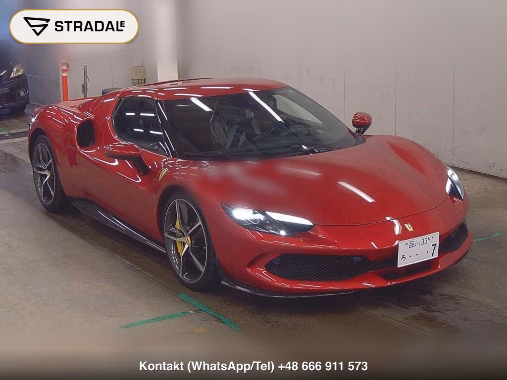 FERRARI 296GTB BASE GRADE 2024, aukcja z Japonii, zdjęcie 1