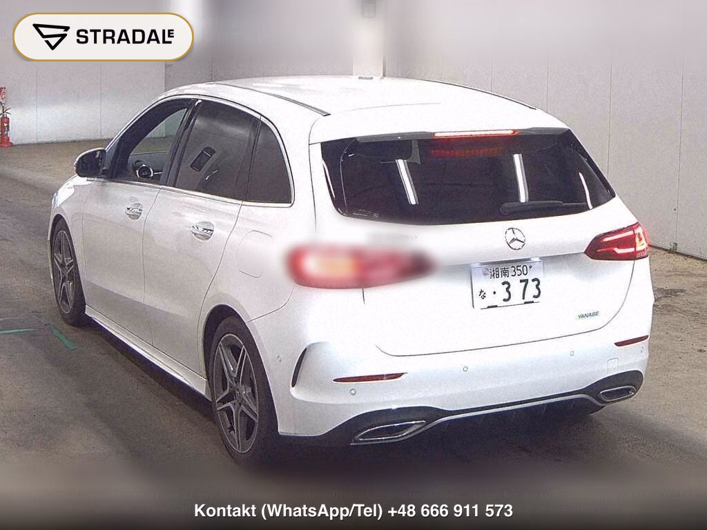 MERCEDES BENZ B-CLASS B200D AMG LINE 2019, aukcja z Japonii, zdjęcie 1