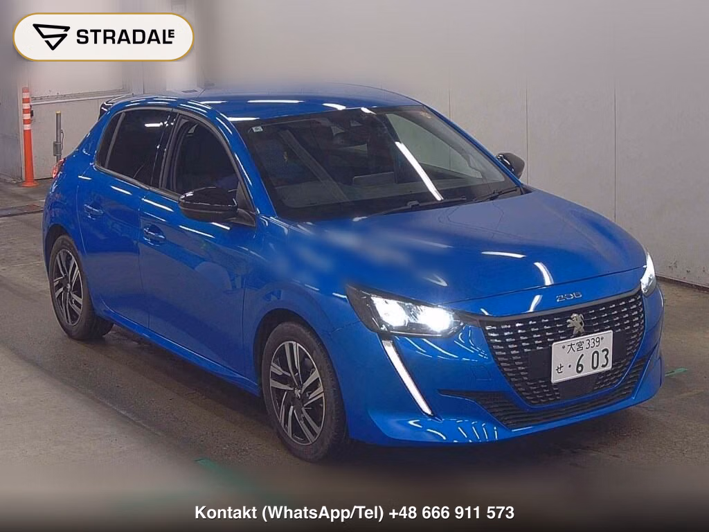 PEUGEOT 208 5D ALLURE 2022, aukcja z Japonii, zdjęcie 1