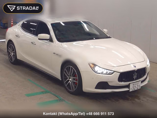 MASERATI GHIBLI 4D BASE GRADE 2017, samochód z aukcji Japonii