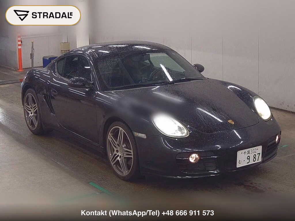 PORSCHE CAYMAN S 2007, aukcja z Japonii, zdjęcie 1