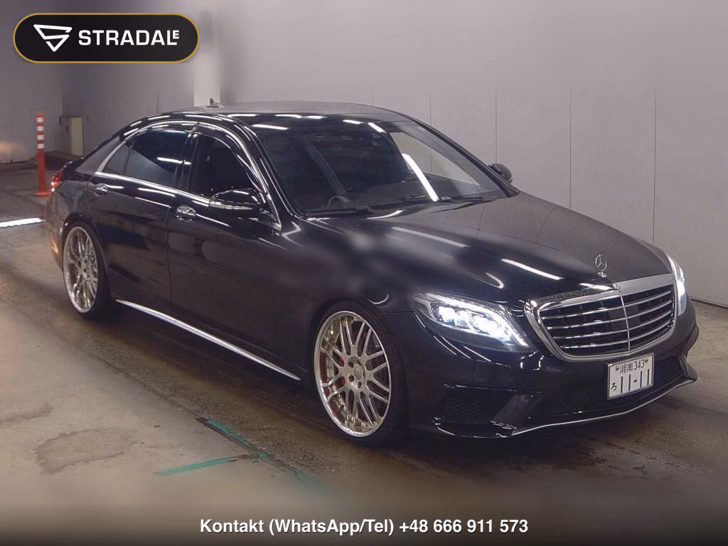 MERCEDES BENZ S-CLASS 4D S550 LONG 2013, aukcja z Japonii, zdjęcie 1