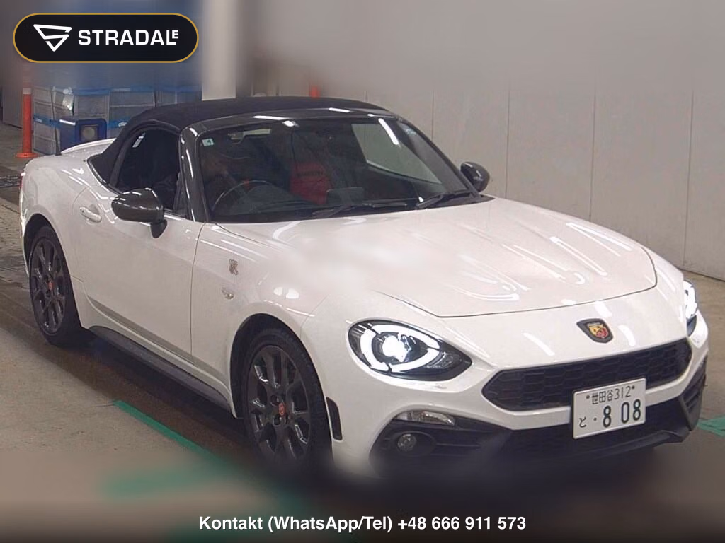 ABARTH 124 SPIDER BASE GRADE 2017, aukcja z Japonii, zdjęcie 1