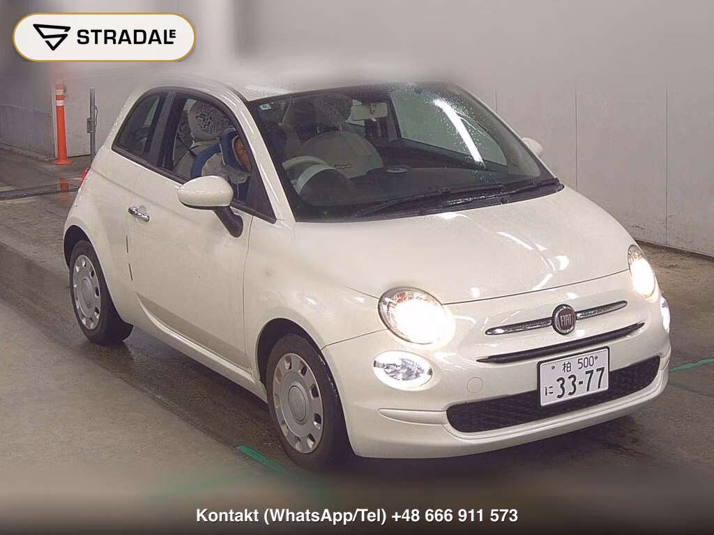FIAT 500 SUPER POP CHOCOMOO EDITION 2018, aukcja z Japonii, zdjęcie 1