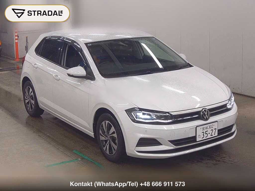 VOLKSWAGEN POLO 5D TSI COMFORT LINE 2022, aukcja z Japonii, zdjęcie 1