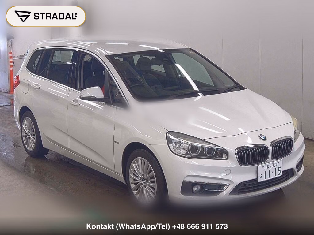 BMW 2 SERIES 5D 218I GRAN TOURER LUXURY 2016, aukcja z Japonii, zdjęcie 1