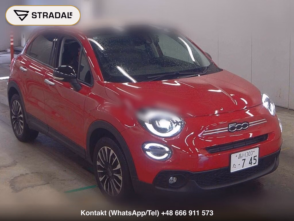 FIAT 500X 5D 2024, aukcja z Japonii, zdjęcie 1
