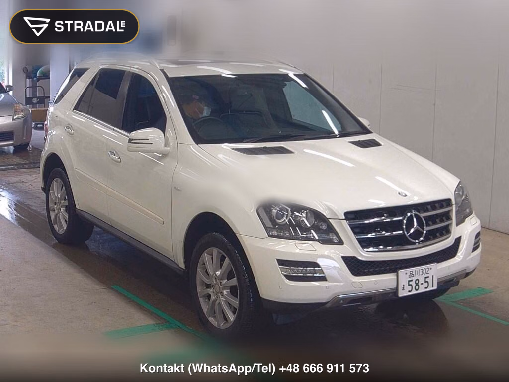 MERCEDES BENZ M-CLASS 4WD ML350 4MATIC GRAND EDITION 2011, aukcja z Japonii, zdjęcie 1