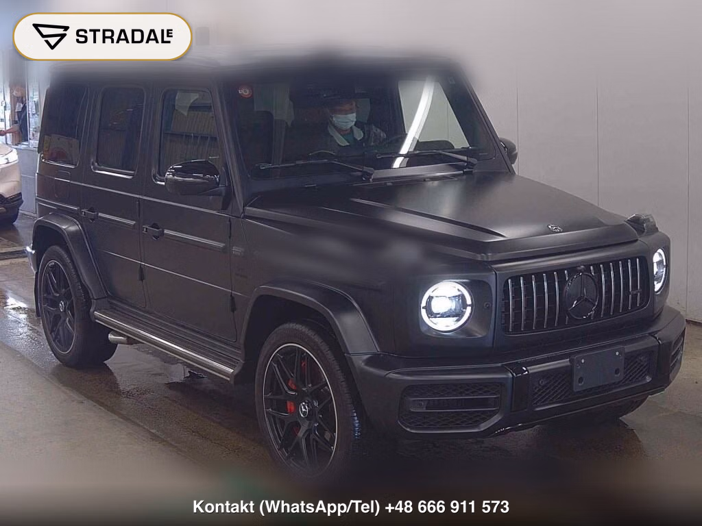 MERCEDES AMG G-CLASS 4WD G63 EDITION MATT BLACK 2019, aukcja z Japonii, zdjęcie 1