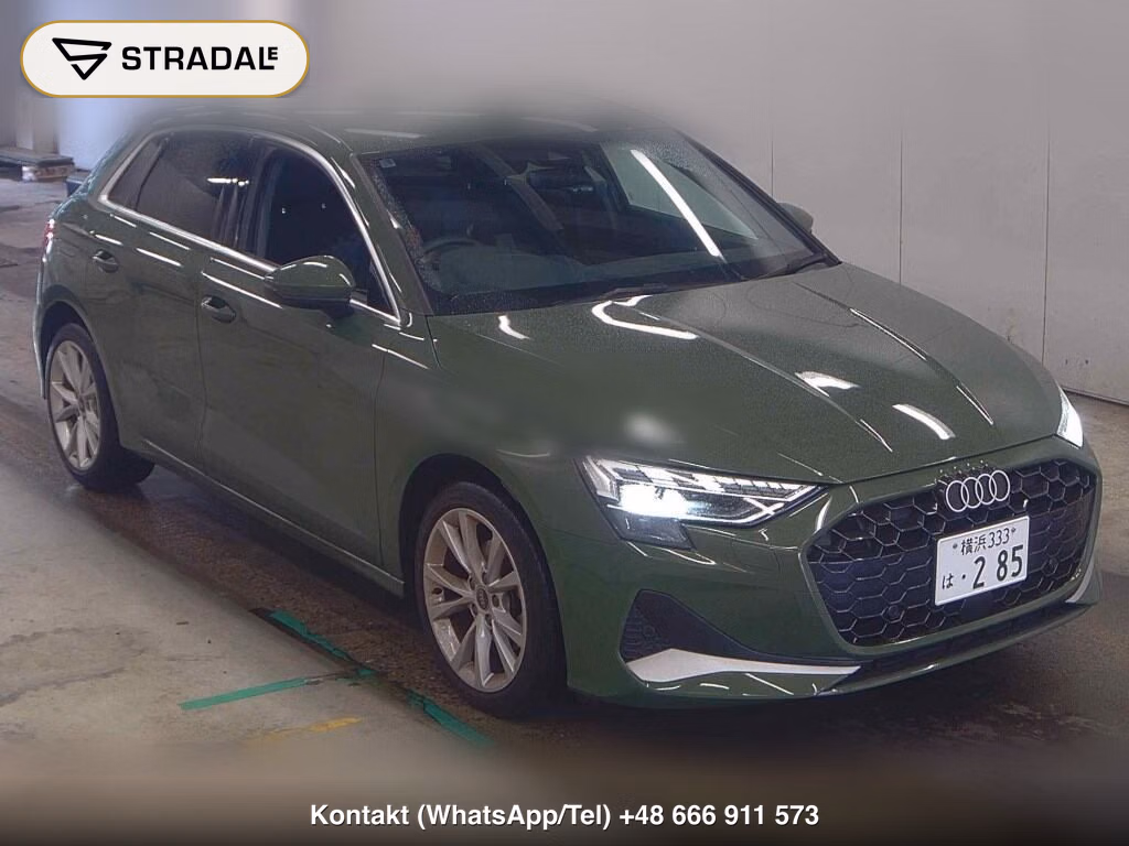 AUDI A3 5D SPORTBACK 30TFSI ADVANCED 2025, aukcja z Japonii, zdjęcie 1