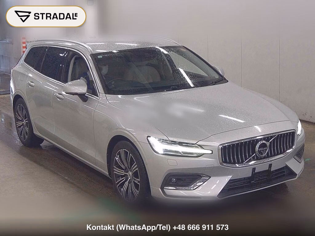 VOLVO V60 T5 INSCRIPTION 2019, aukcja z Japonii, zdjęcie 1
